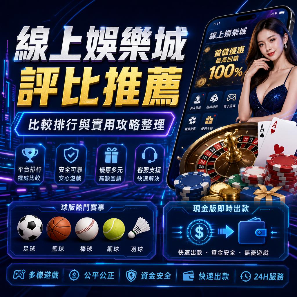 線上娛樂城評比推薦：比較排行與實用攻略整理